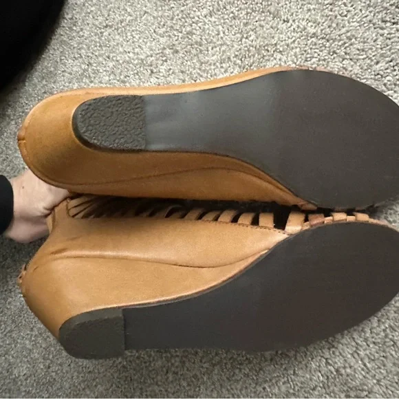 Steve Madden cage sandals 6 cognac - Picture 7 of 8